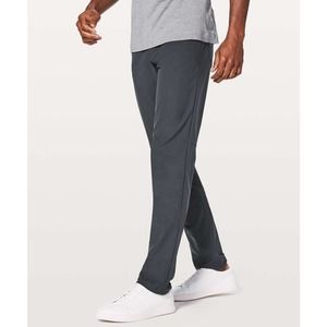 Lululemon ABC Pants Mens 38 Tall Classic 35" Obsidian Warpstreme